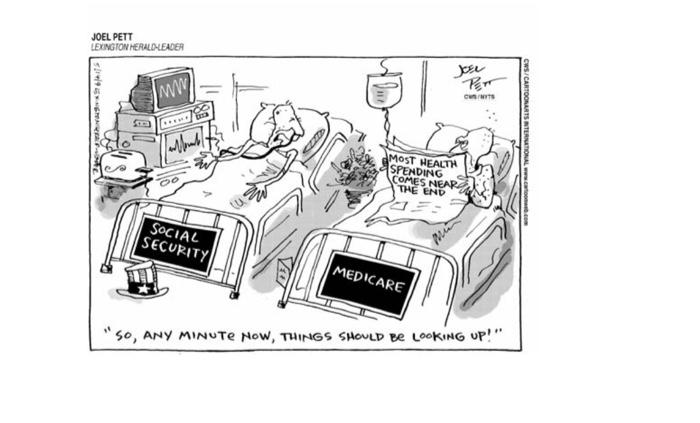 To whom is the author of the cartoon speaking?