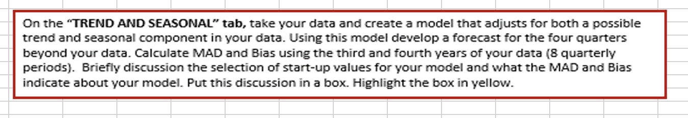 A B C D E F G H I L M Quarterly Revenue for