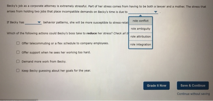 Consider the following scenario, and then answer