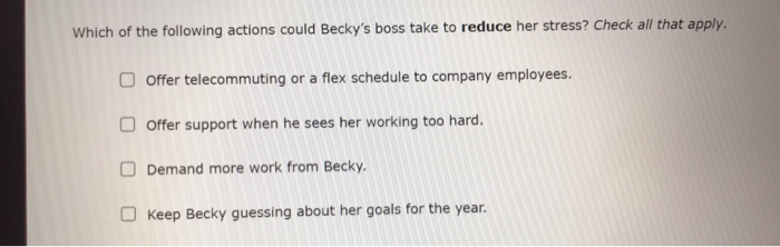 Consider the following scenario, and then answer