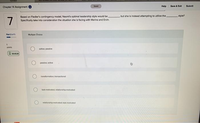 Coret Chapter 14 Assignment Help Save & E Submit