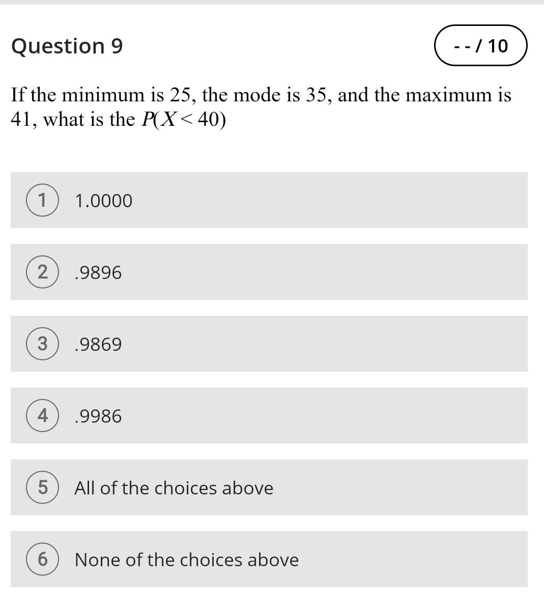 Question 3 --/10 Why is it so important that we