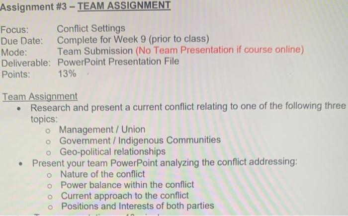 Topic for current conflict is Russia and Ukraine