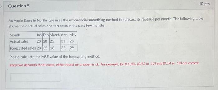 An Apple Store in Northridge uses the exponential