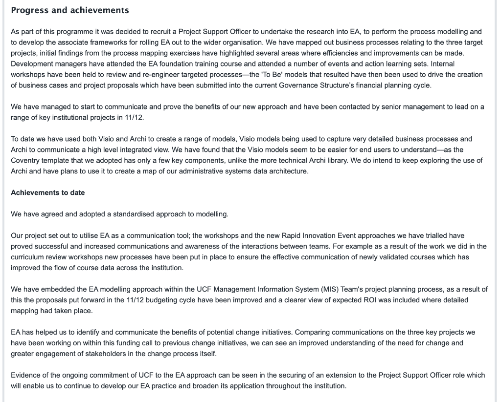 Read the case study then answer 2) For each TOGAF