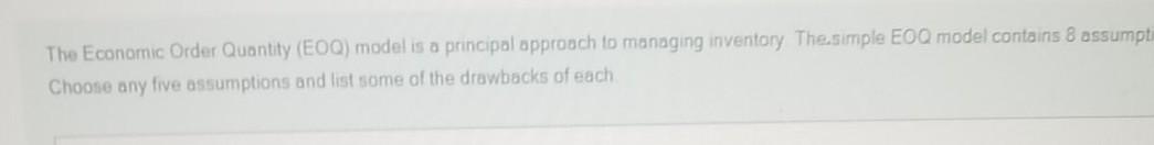 Managing reverse flows in a supply chain is