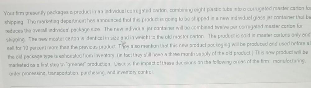 Managing reverse flows in a supply chain is