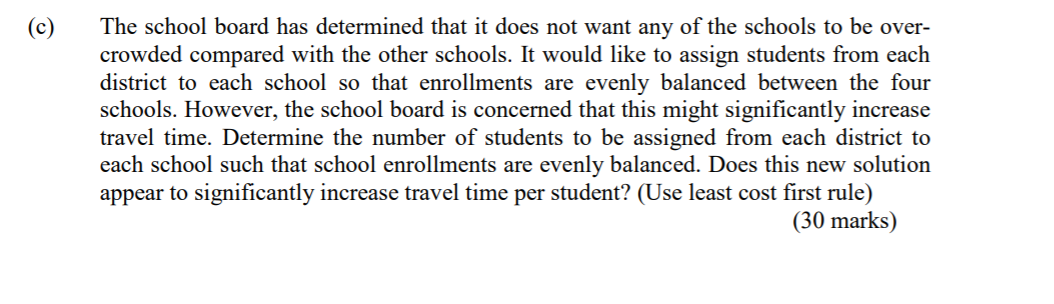 Question 1 Bayville has built a new elementary
