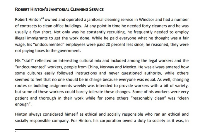 ROBERT HINTON'S JANITORIAL CLEANING SERVICE