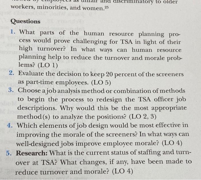 in need of questions 3,4, and 5 TURNOVER AND