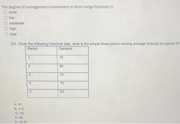 The degree of management involvement in short