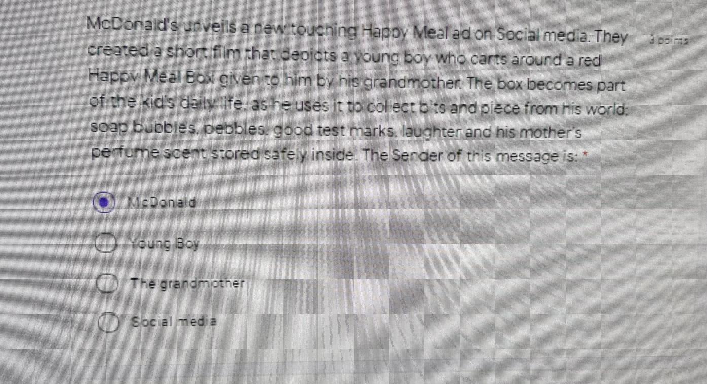 please hurry I only have 2 hours ponts One