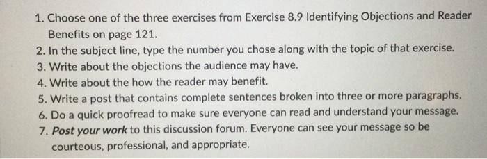 0-3) Identifying Objections and Reader Benefits