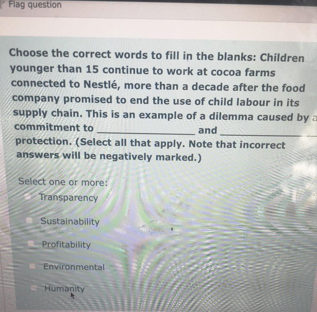 Choose the correct words to fill in the blanks: