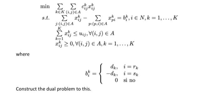 3) A very important problem in Operations