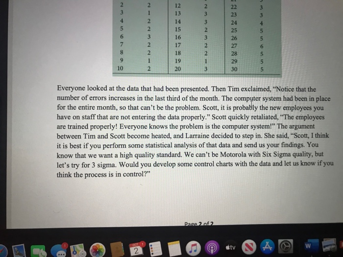 Analytical Case Study #1 Instruction Please take