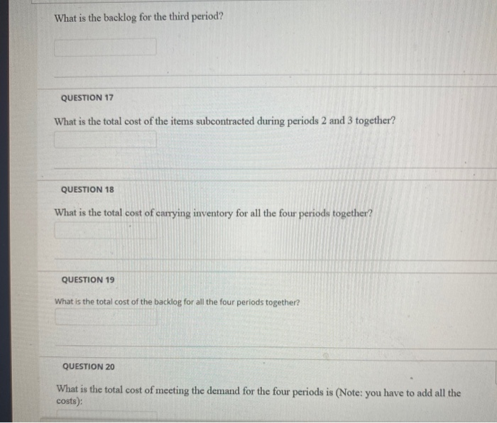 1 PROBLEM #1: A production manager needs to