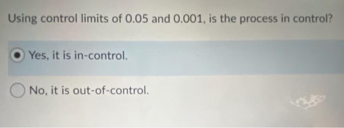 Using samples of 100 observations in each, a