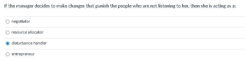 If the new manager attempts to take a personal