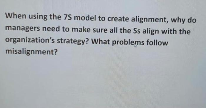 When using the 75 model to create alignment, why