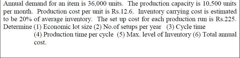 SUBJECT NAME: PRODUCTION AND OPERATION DO NOT USE