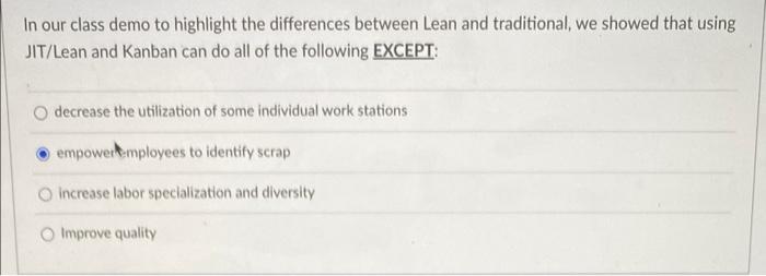 ASAP please In our class demo to highlight the