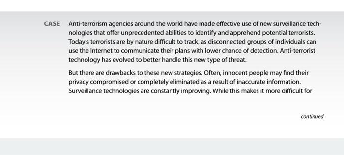 please answer question 4,5 CASE Anti-terrorism