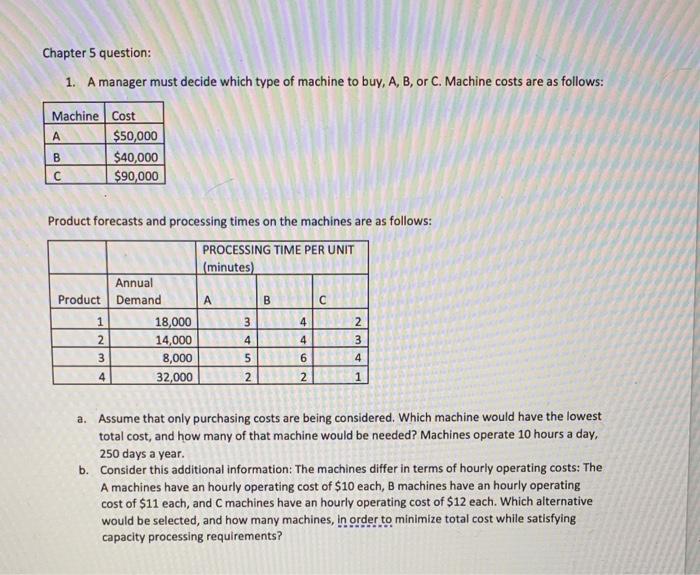 hello please help :) 1. A manager must decide