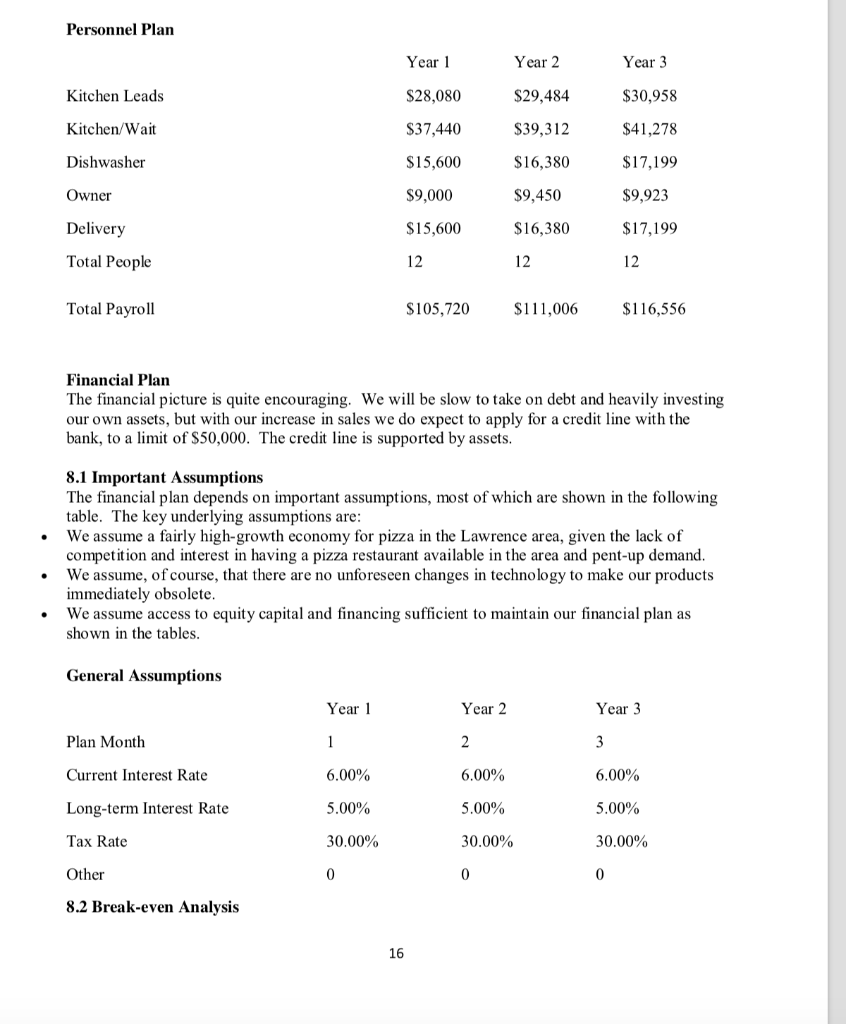 For Glass Boot, develop a vision and a mission