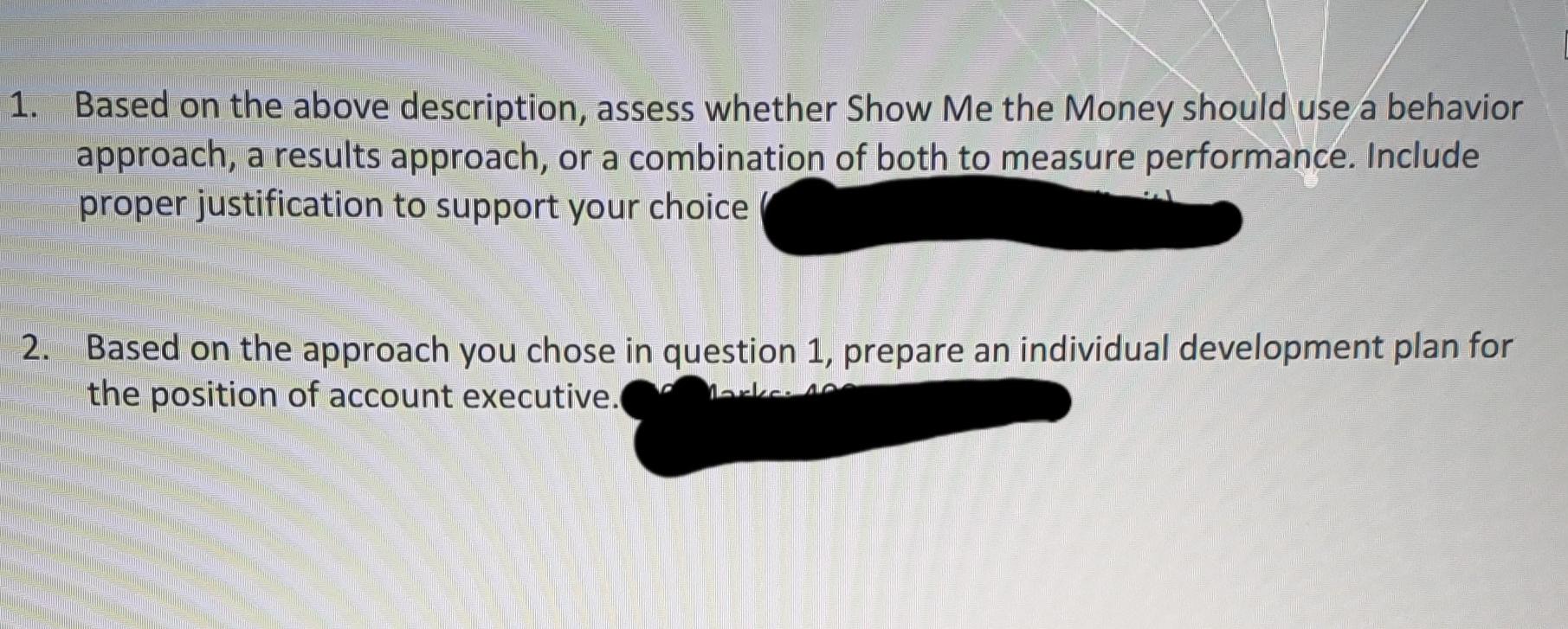 Read the attached case and answer the questions