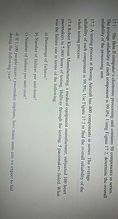 17.1 The Beta II computer's electronic processing