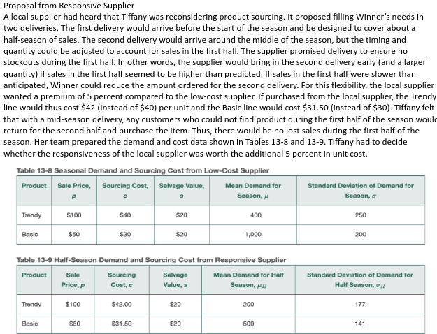 ***PLEASE USE EXCEL IF YOU ANSWER THIS QUESTION!!