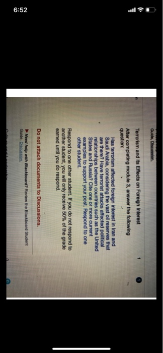 do the second part about responding Guide,