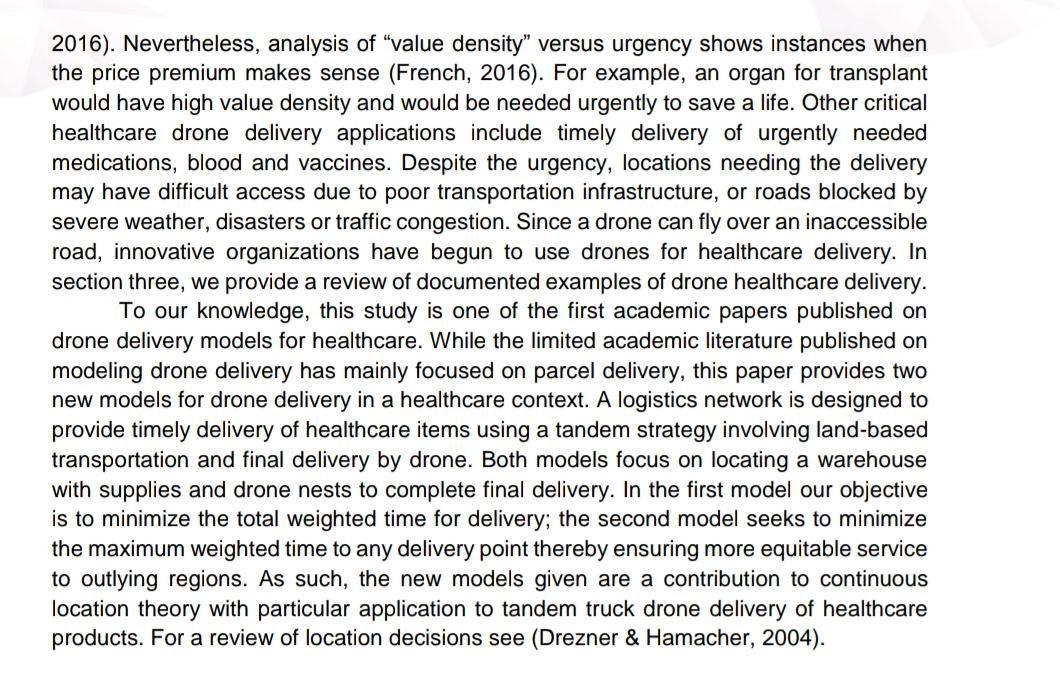 1. What is the problem(s) that is stated about