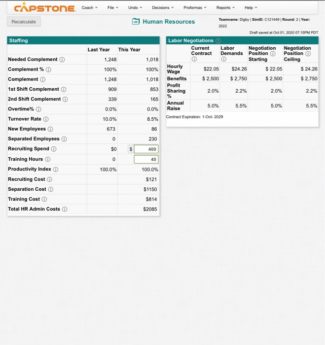 should i keep the productivity at 100% File Undo