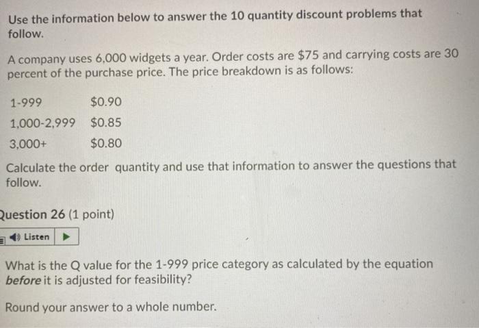 Use the information below to answer the 10