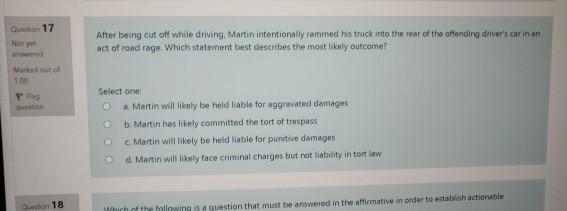 17 Noy After being cut off while driving, Martin