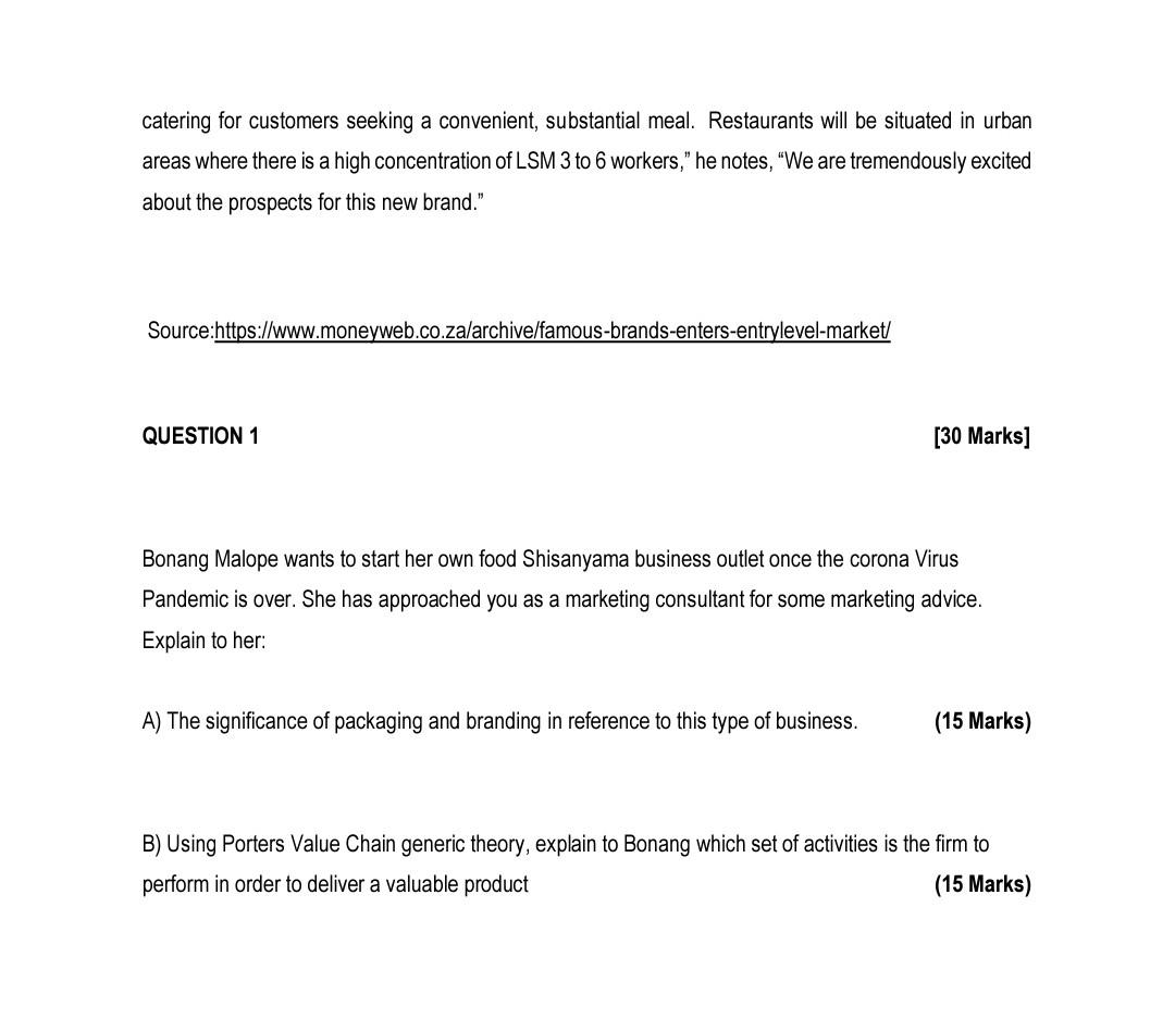 Bonang Home of Shisanyama venture. Bonang Malope