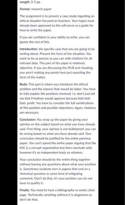 For Ethical Issues in Business Philosophy in