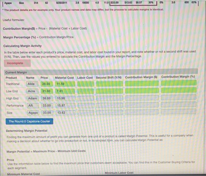 Bin Analysis argin Analysis eing able to