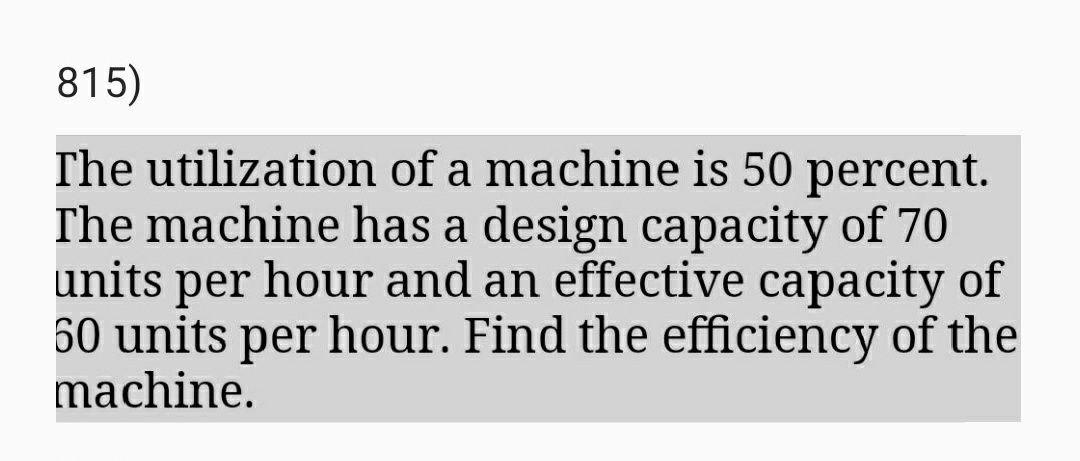 I need the answer as soon as possible 815) The