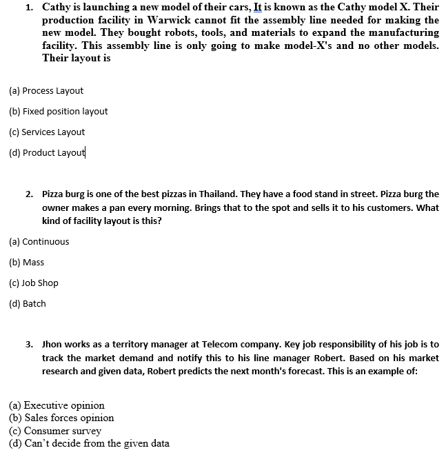 please solve all 3 questions and explain the