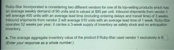 answer a-c. ill post b and c below B) the average