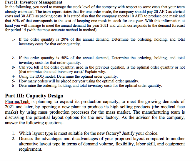 ((( I need to answer part 3 please ))) Case