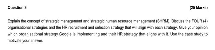 25 marks SECTION A [100 Marks] Case Study: