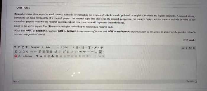 QUESTIONS Researchers have since centuries used