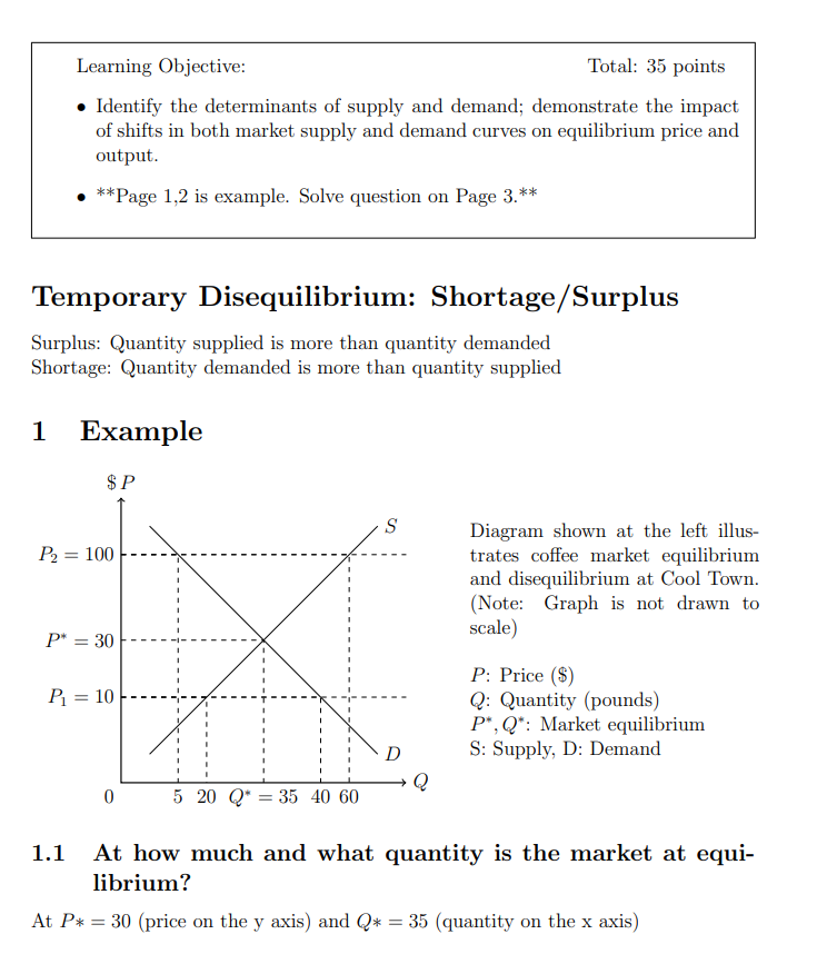 Example below for Question 2.2 Question below-