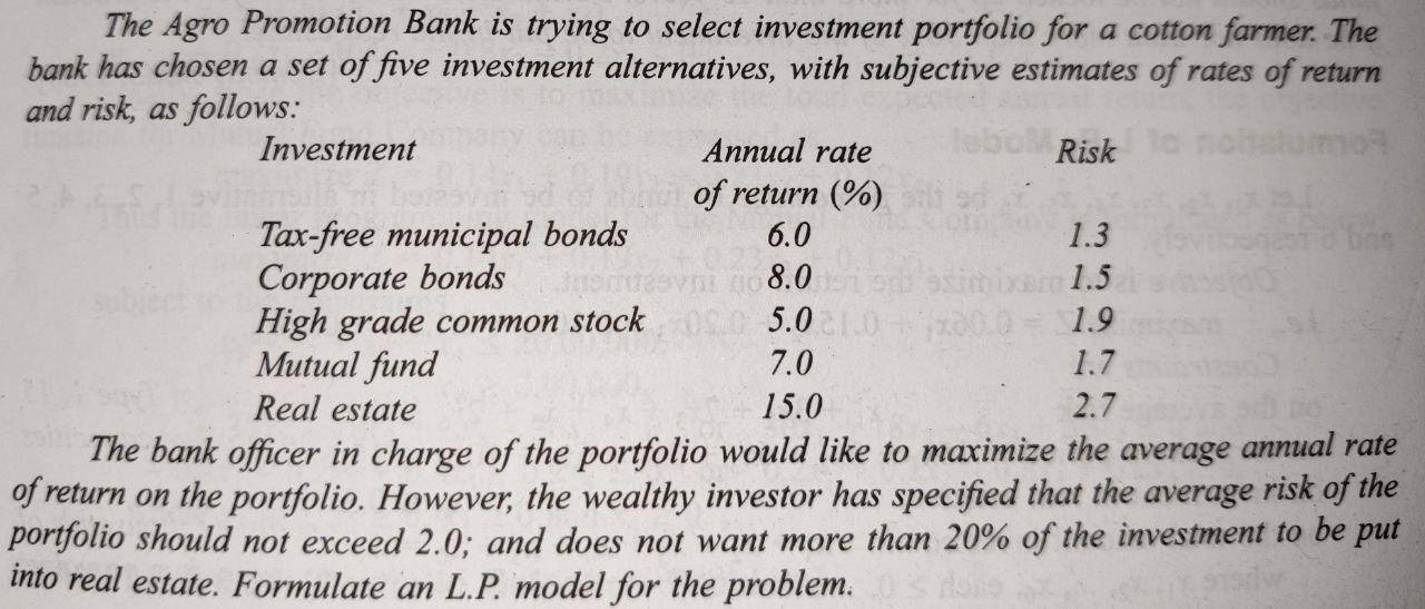 I need the answer as soon as possible The Agro