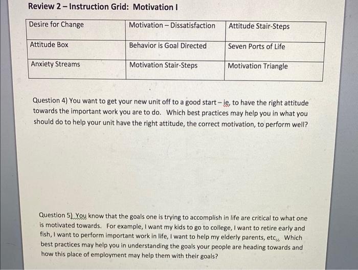 please help me with using 2 concepts for each