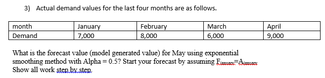 Please show work. 1) In order to decrease the